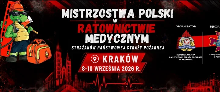 Strażacy zmierzą się w Krakowie. Zadania wykonają pod presją czasu