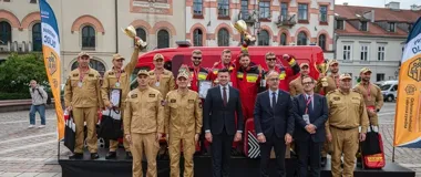 Strażacy z Krakowa wygrali jedną z kategorii mistrzostw Polski