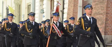 Strażacy przeszli przez centrum Krakowa - tak wyglądały obchody św. Floriana