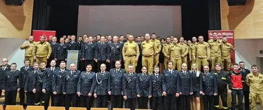 Blisko 100 strażaków w Krakowie - szkolenie objęło też media i łączność