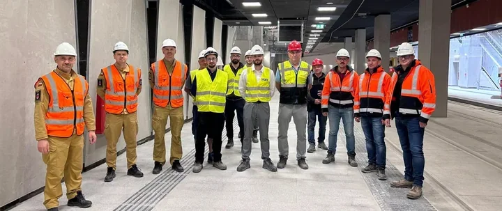 Tunel Krakowskiego Szybkiego Tramwaju przeszedł odbiór PSP