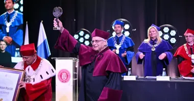 Jacek Purchla z profesurą honorową UEK - Kraków docenił swojego badacza