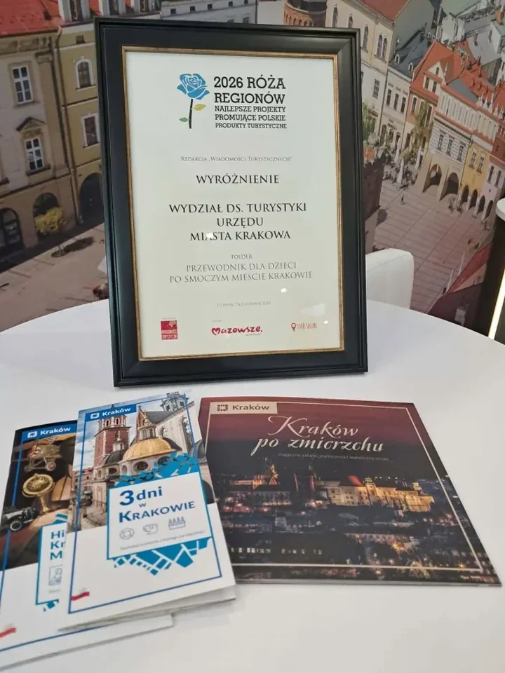 Krakowski przewodnik dla dzieci nagrodzony w ogólnopolskim konkursie