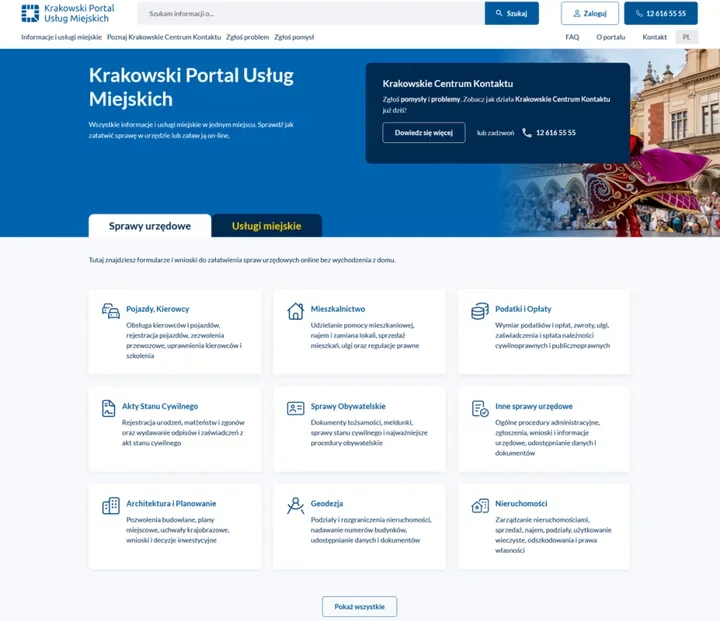 Nowy portal miejskich usług w Krakowie – prościej załatwić sprawy i znaleźć e‑usługi