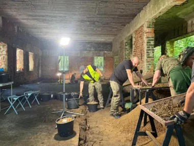 Pod domem Göringa znaleziono szkielety. Krakowscy archeolodzy mają nowe tropy