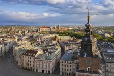 Czesi sprawdzili smaki Krakowa. Na stole pojawiły się sery i obwarzanki