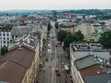 Starowiślna w remoncie. Najpierw chodniki i sieci, potem torowisko