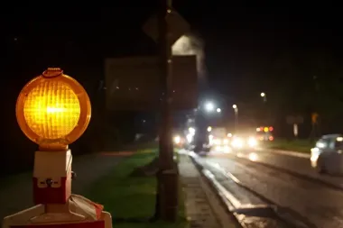 Nocne prace na Herlinga-Grudzińskiego. Skrzyżowanie zostanie zamknięte