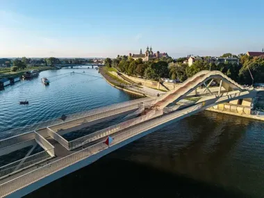 Kładka Kazimierz–Ludwinów jest na finiszu. Otwarcie już wkrótce