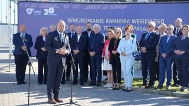 Kamień węgielny pod terminal T6 w Balicach. Lotnisko ma obsługiwać 20 mln pasażerów