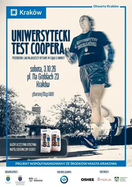 Krakowianie sprawdzą kondycję w 12 minut. Na stadionie odbędzie się Test Coopera
