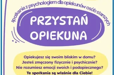 Opiekunowie seniorów mogą dostać bezpłatną pomoc. Ruszają konsultacje