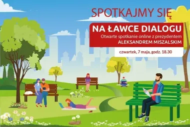 Ławka dialogu wraca online. Prezydent odpowie na pytania krakowian