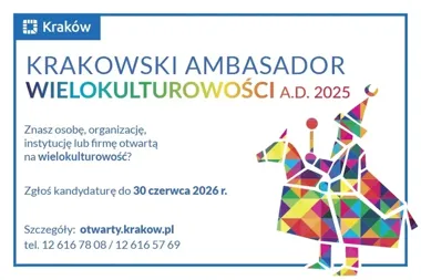 W Krakowie trwa nabór ambasadorów wielokulturowości. Termin wydłużono