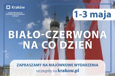 Biało-czerwony weekend w Krakowie połączy pochód i śpiew