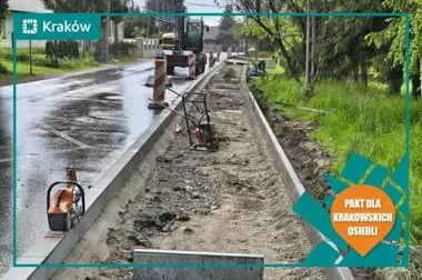 Krakowskie osiedla w remoncie. Roboty ruszyły na kilku ulicach naraz