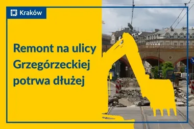 Remont torowiska na Grzegórzeckiej się wydłuży. Odkryto poważne uszkodzenia