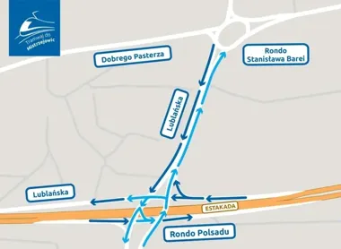 Na Lublańskiej znów będą dwie jezdnie. Zmiana od soboty