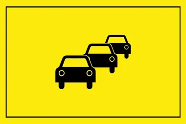 Zakopianka w stronę centrum zamknięta po uszkodzeniu bramownicy