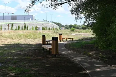Kraków zyskał zielony zakątek przy dawnym lotnisku Rakowice-Czyżyny