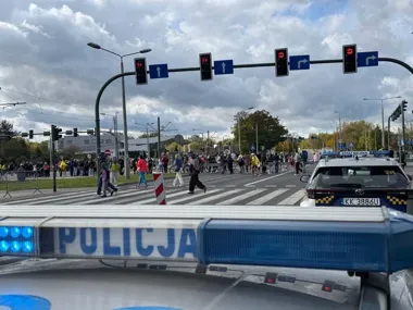 Krakowscy policjanci walczyli o puchar komendanta. Są wyniki półmaratonu