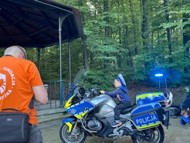 Nie interwencje, a lekcje bezpieczeństwa - policjanci w Krakowie na festynach