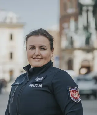 Dzielnicowa z Komisariatu II w Krakowie - jej praca zmienia osiedle