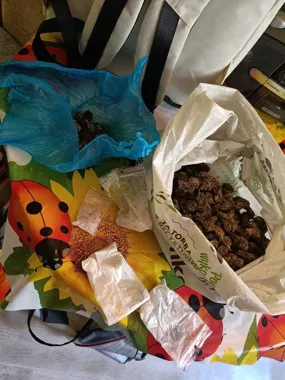 Uciekł przez okno z domówki, policja znalazła narkotyki i atrapy broni