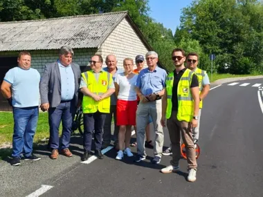 Droga w Racławicach po remoncie. Powiat zakończył kolejny etap prac