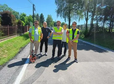 Remont 2145K zakończony. 871 metrów nowej nawierzchni w gminie Iwanowice