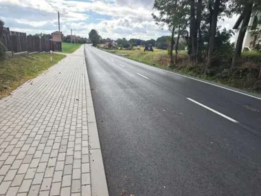 750 metrów drogi po remoncie. Powiat wydał na prace 422 tys. zł