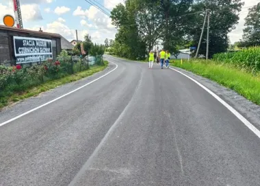 Dojazd do przeprawy przez Wisłę po remoncie. Odcinek w Czernichowie odebrany