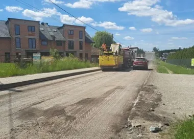 Frezowanie zakończone. Na drodze do Kaszowa pojawi się nowy asfalt