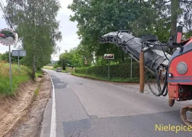 Ponad kilometr drogi do remontu. Ruszyły prace w Nielepicach