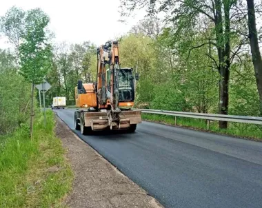 Rekordowy sezon remontów na drogach powiatu krakowskiego