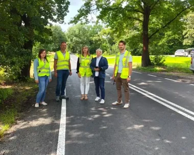 Droga w Nowej Wsi Szlacheckiej po remoncie. Powiat wydał 161,5 tys. zł