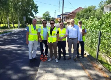 794 metry nowej nawierzchni pod Krakowem. Remont drogi już odebrany