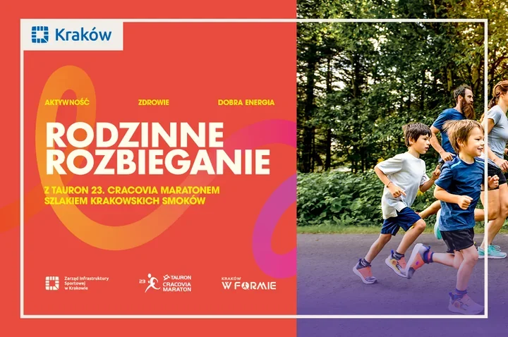 Smoczy szlak rozgrzeje Kraków przed maratonem i zaprosi całe rodziny na trasę