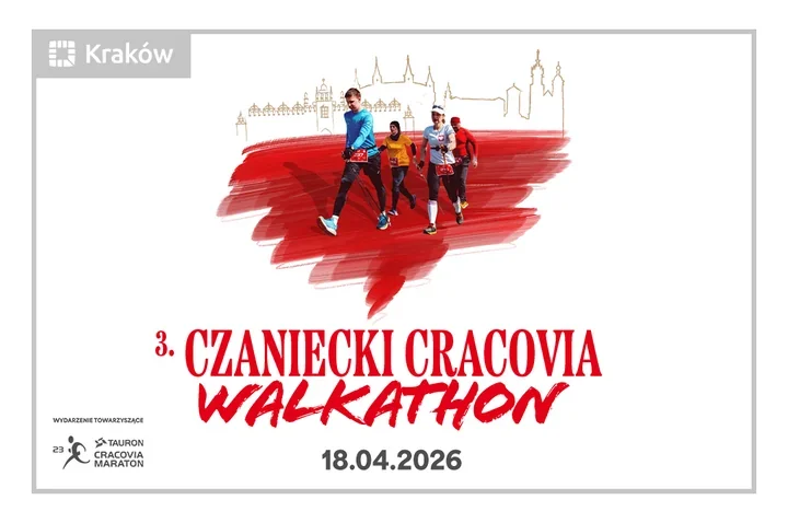 Nordic walking podczas weekendu maratońskiego – Czaniecki Cracovia Walkathon wraca
