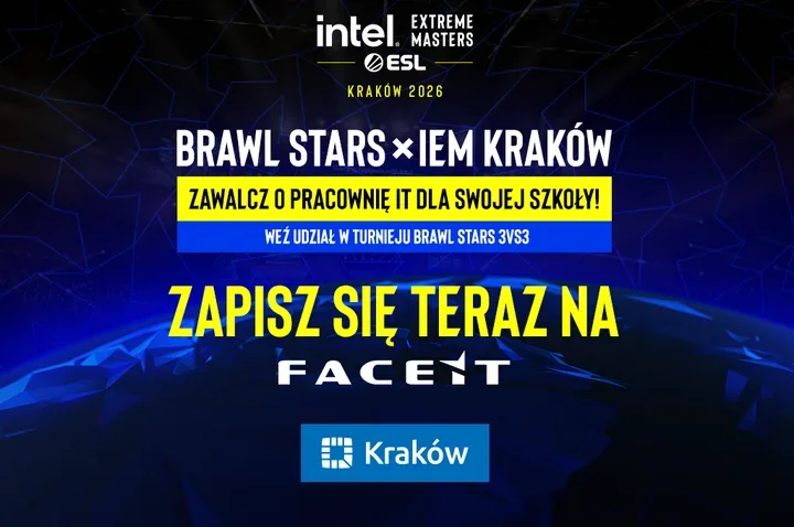 Krakowska liga Brawl Stars 3 vs 3 - szkoły zawalczą o nową pracownię komputerową