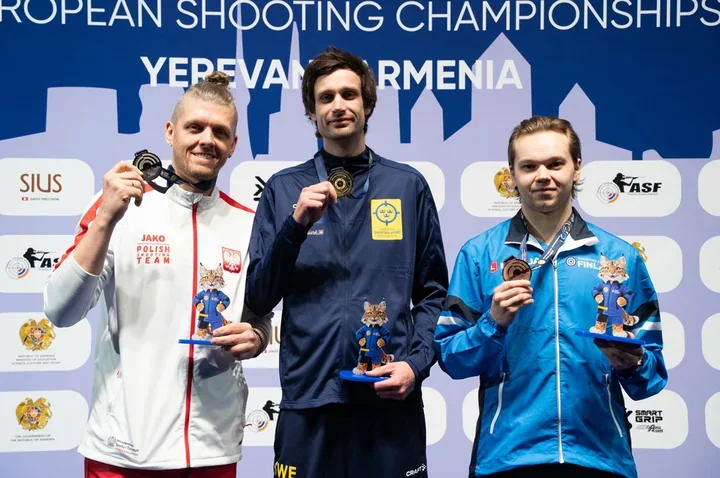 Łukasz Czapla zdobywa złoto w ruchomej tarczy podczas mistrzostw Europy