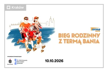 Bezpłatny bieg rodzinny w Krakowie. Limit wynosi 500 osób