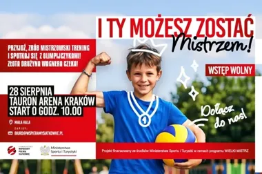Setka miejsc na trening z legendami polskiej siatkówki