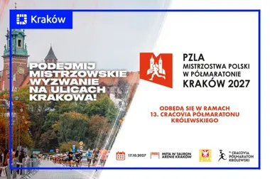 Kraków po raz pierwszy z mistrzostwami Polski w półmaratonie