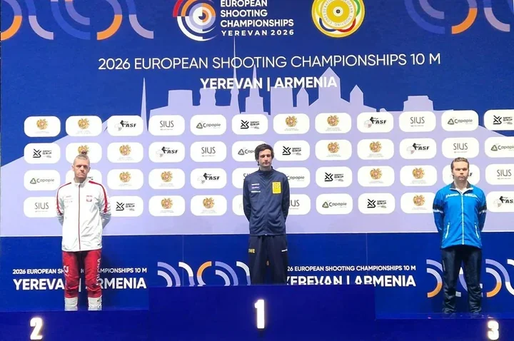 Łukasz Czapla ze srebrem w rywalizacji ruchomej tarczy – mocny występ w Erywaniu