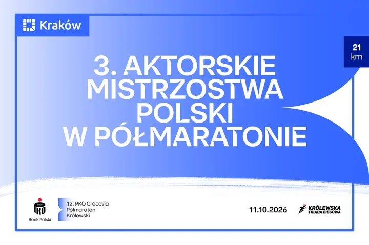 Aktorzy pobiegną dla marzenia Patryka. Finał w TAURON Arenie
