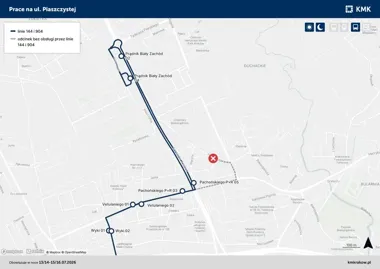 Nocne autobusy 144 i 904 pojadą inaczej. Zmiany obejmą północ Krakowa