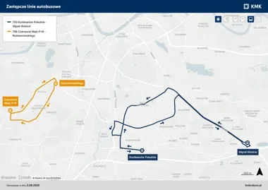 IRONMAN zmieni trasy tramwajów i autobusów w Krakowie
