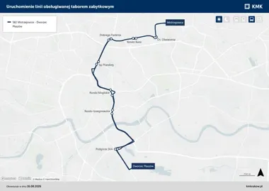 Zabytkowy autobus na trasie 582. Pojedzie z Mistrzejowic do Płaszowa