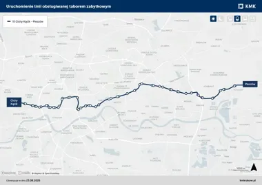 Zabytkowy tramwaj wraca na krakowskie tory. Linia 15 pojedzie do Pleszowa
